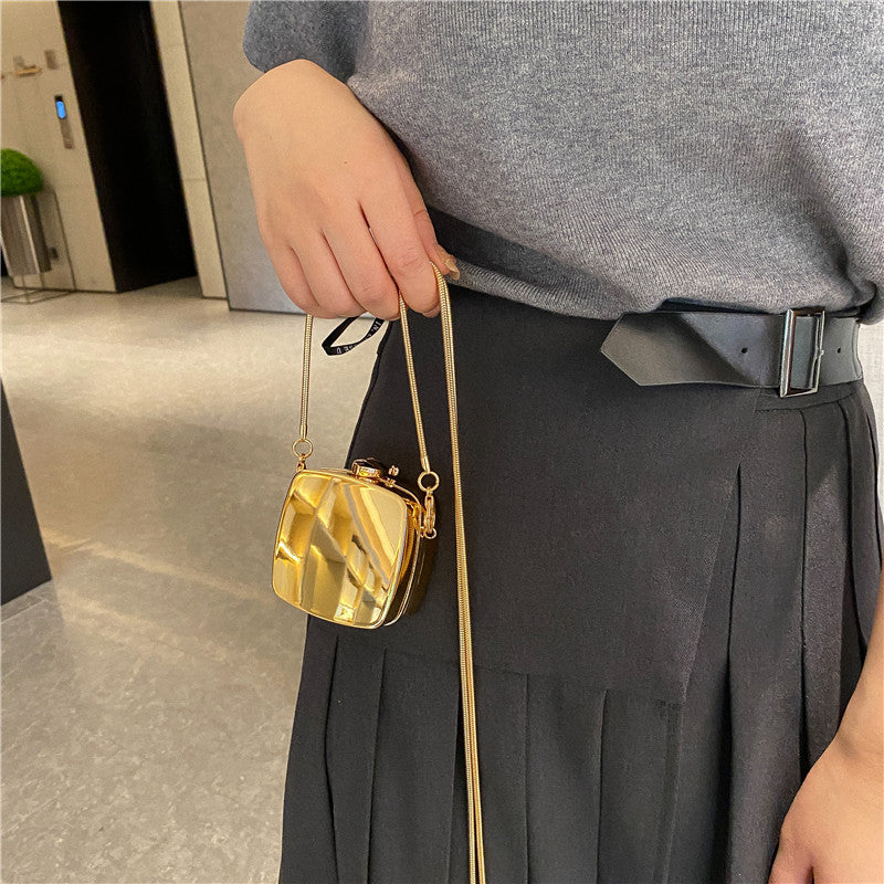 Bolsa de cadena acrílica brillante al por mayor